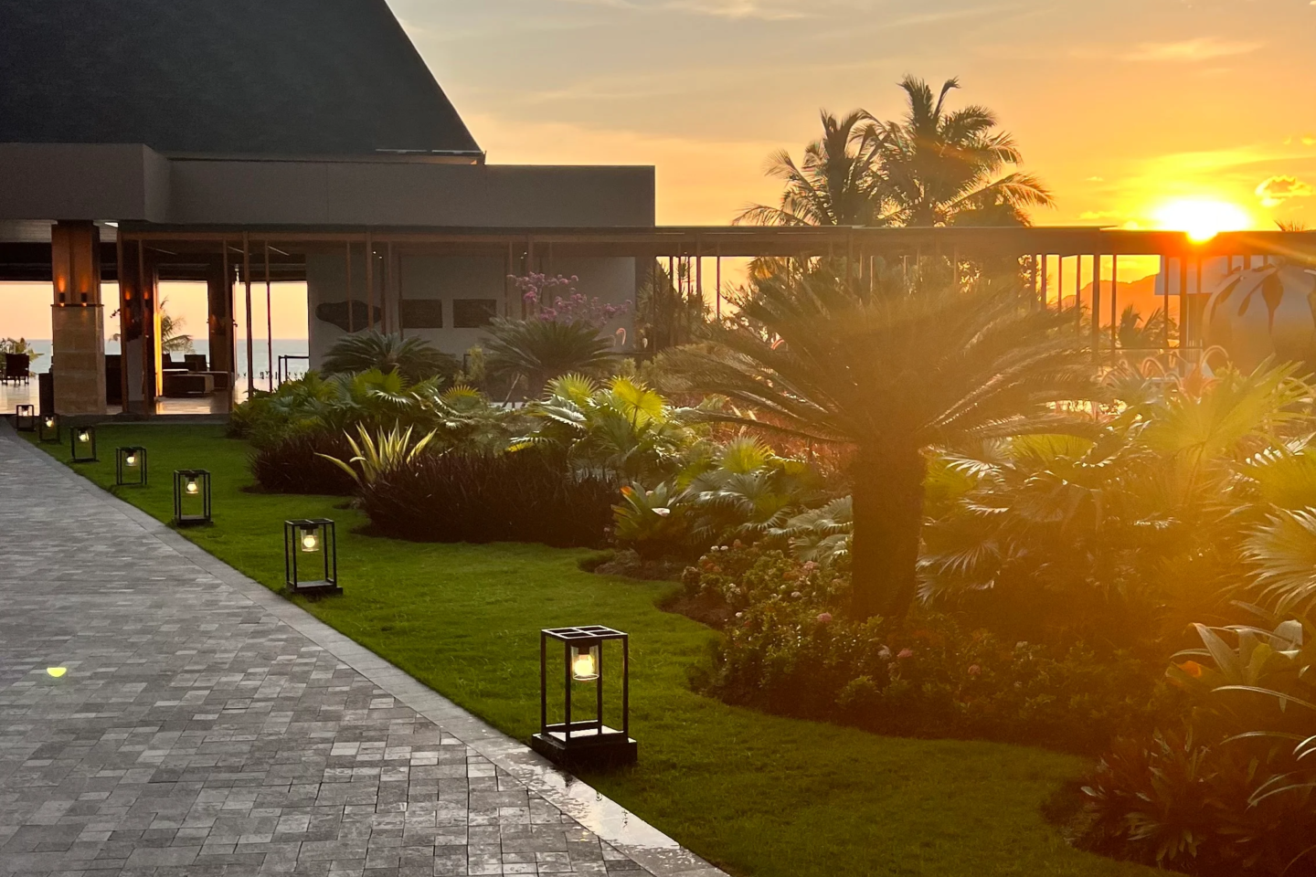 sunset in Lombok